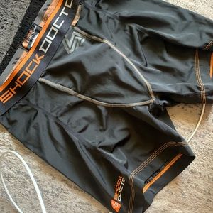 Shock jock compression briefs